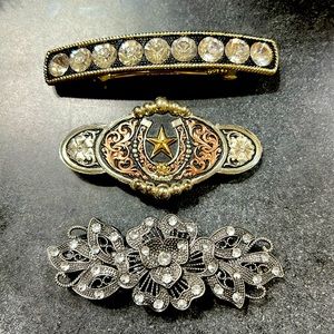 Montana Silver barrettes